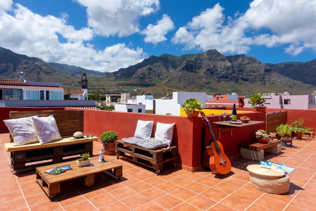 Tenohomes Rustic House With Terrace & Nature Views Buenavista Del Norte Esterno foto