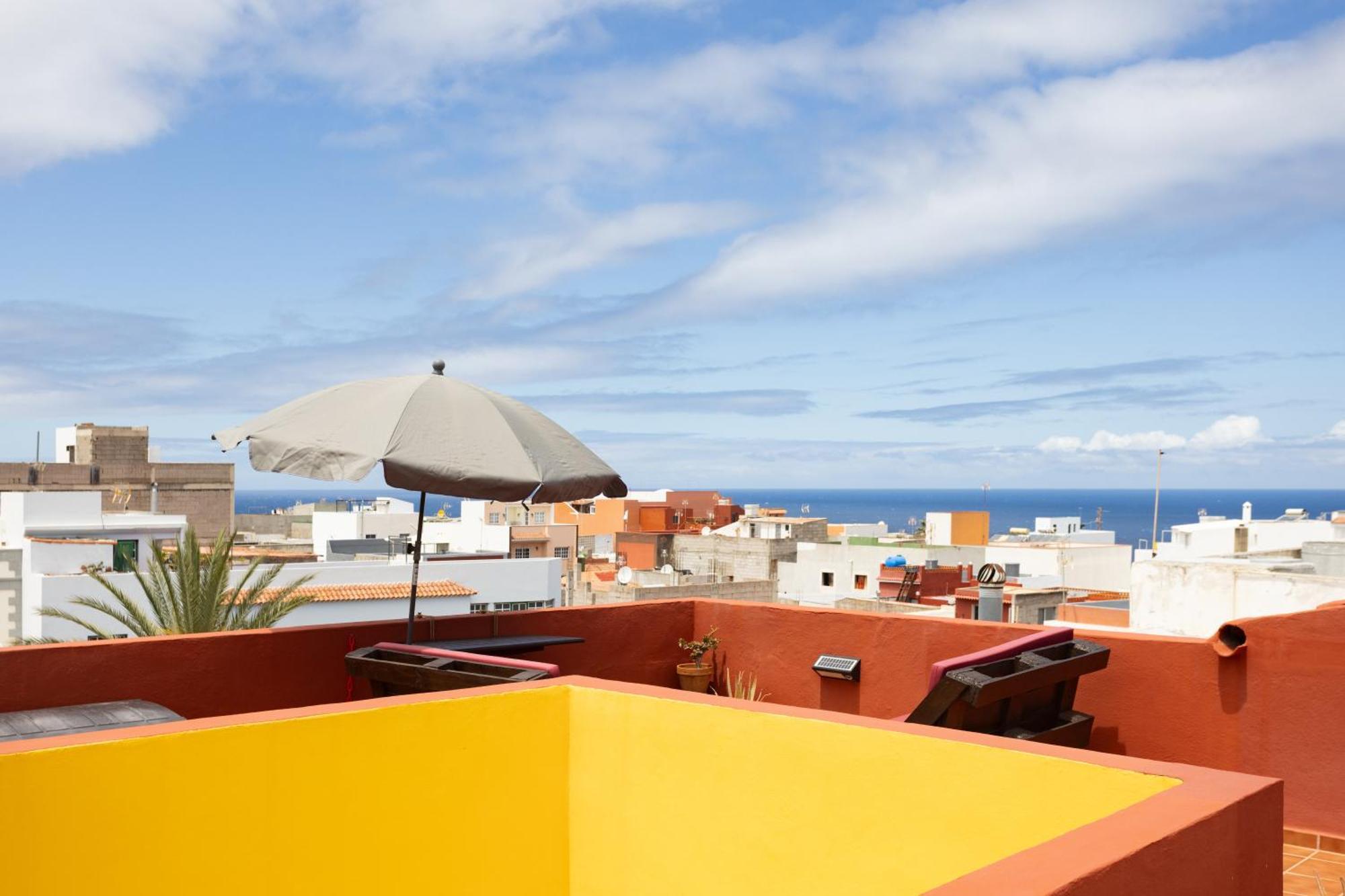 Tenohomes Rustic House With Terrace & Nature Views Buenavista Del Norte Esterno foto