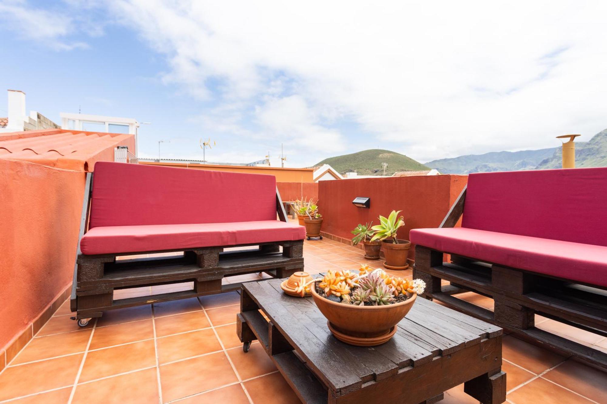 Tenohomes Rustic House With Terrace & Nature Views Buenavista Del Norte Esterno foto