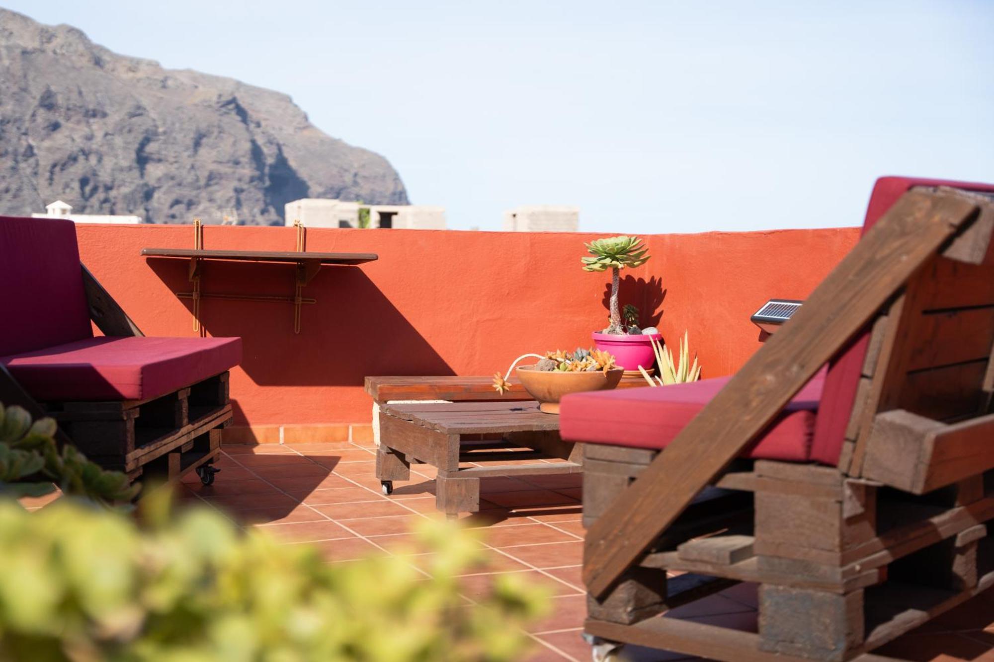 Tenohomes Rustic House With Terrace & Nature Views Buenavista Del Norte Esterno foto